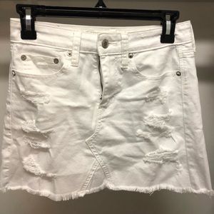 American eagle denim skirt